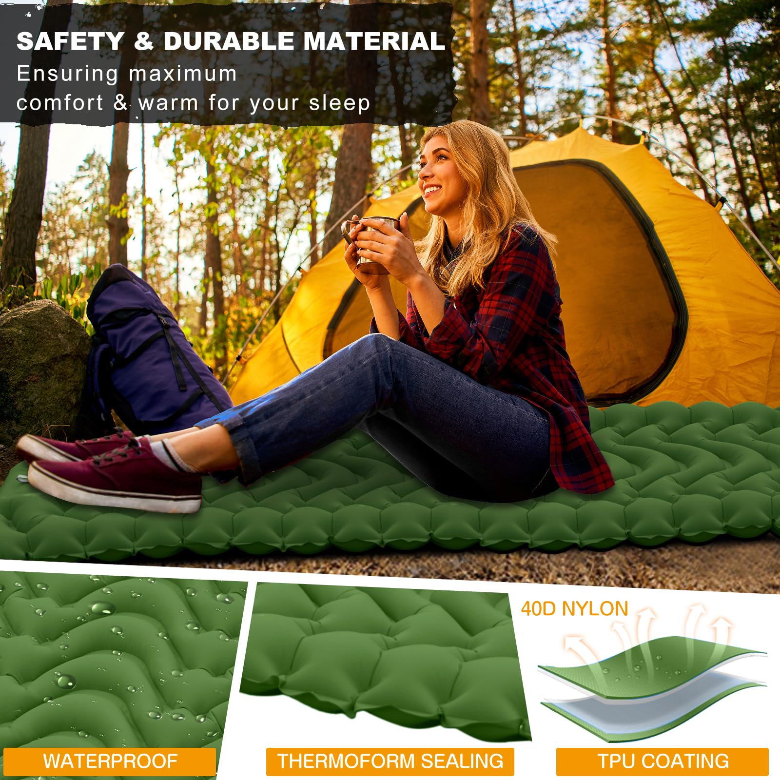 TrailRest Self-Inflating Mattress